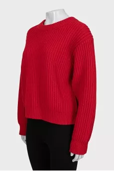 Вовняний джемпер крою oversize
