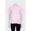 Straight pink T-shirt