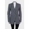 Jacket with magnetic closure