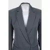 Jacket with magnetic closure