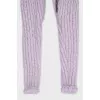 Chunky knit scarf with sleeves