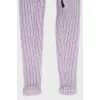 Chunky knit scarf with sleeves