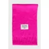 Pink scarf with logo