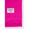 Pink scarf with logo