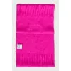 Pink scarf with logo