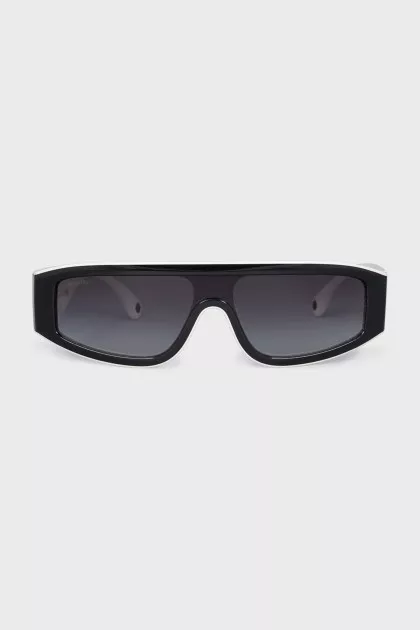 Sunglasses mask with logo