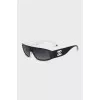 Sunglasses mask with logo