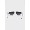 Sunglasses mask with logo
