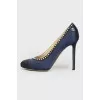 Beaded stilettos