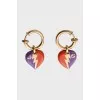 Interlocking G Heart Earrings