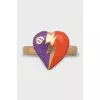 Interlocking G Heart Gold Ring