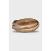 Trinity ring with engraving