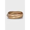 Trinity ring with engraving