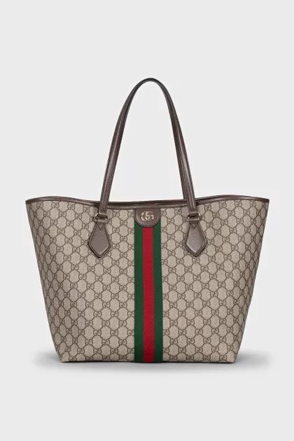 Ophidia tote bag with the brand logo