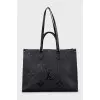 OnTheGo Embossed Tote Bag