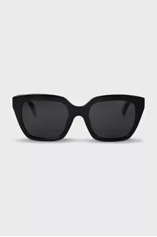 Sunglasses with white logo