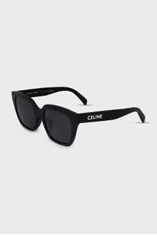 Sunglasses with white logo