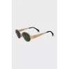 Triomphe oval sunglasses