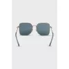 Blue sunglasses with rhinestones