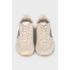 Beige Rhyton sneakers