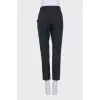 Tapered trousers with drawstrings