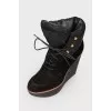 High wedding boots