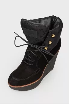 High wedding boots