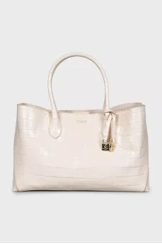 White tote bag