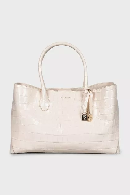 White tote bag