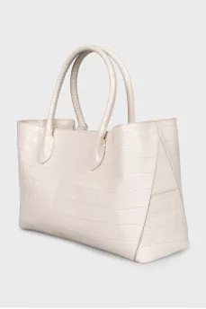 White tote bag