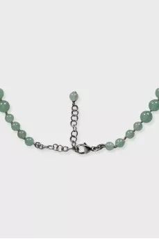 Green necklace and bracelet set