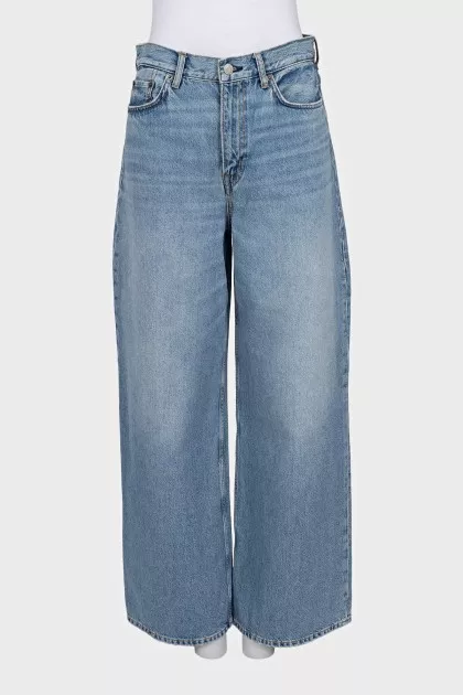 Блакитні джинси boot cut fit