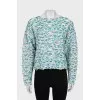 Фактурний джемпер oversize крою