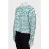 Фактурний джемпер oversize крою