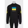 Чоловічий лонгслів by Balenciaga x UNITED24
