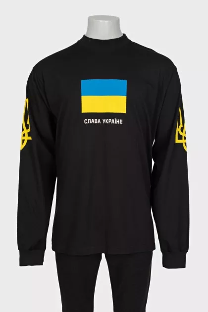 Чоловічий лонгслів by Balenciaga x UNITED24