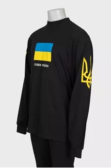 Чоловічий лонгслів by Balenciaga x UNITED24