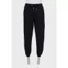 Men's black sweatpants