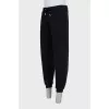 Men's black sweatpants