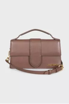 Brown leather Le Bambino bag