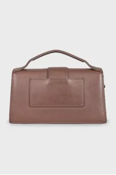 Brown leather Le Bambino bag