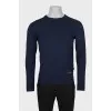 Men's blue jumper