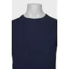 Men's blue jumper