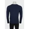 Men's blue jumper