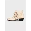 Leather ankle boots Suzanna