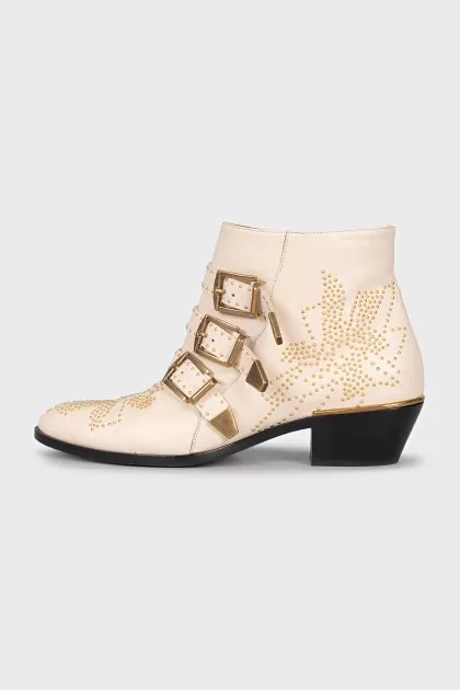 Leather ankle boots Suzanna