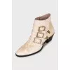 Leather ankle boots Suzanna