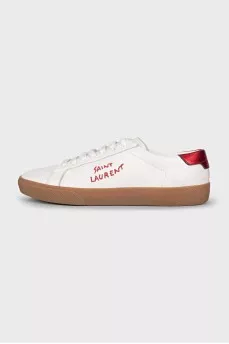 White leather Court Classic SL/06 sneakers