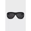 Black sunglasses with plastic frames