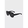 Black sunglasses with plastic frames